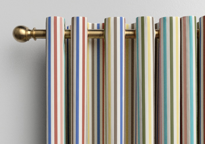 The British Stripe Co. Catherine, Bristol No.1 - Made to Measure Curtains - Image 12